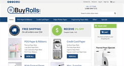 Desktop Screenshot of buyrolls.com